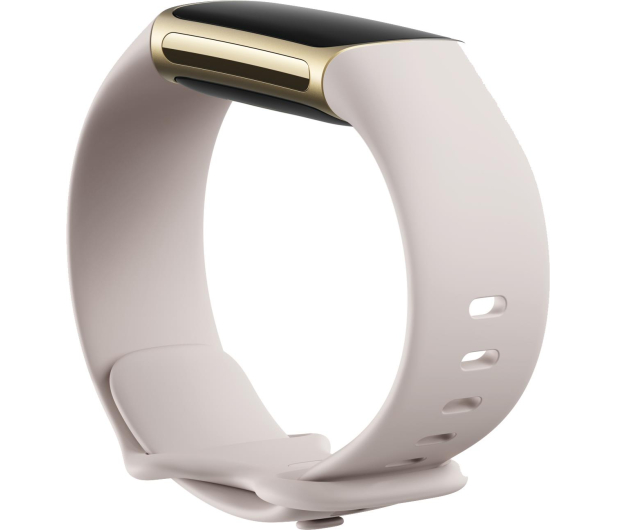 FITBIT by Google Charge 5,Lunar White/Soft Gold Stainless Steel - 678206 - zdjęcie 4